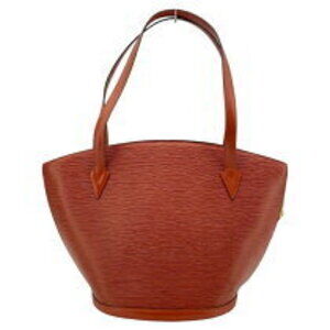 Louis Vuitton Saint Jacques Shopping Brown Epi Shoulder Bag Gold